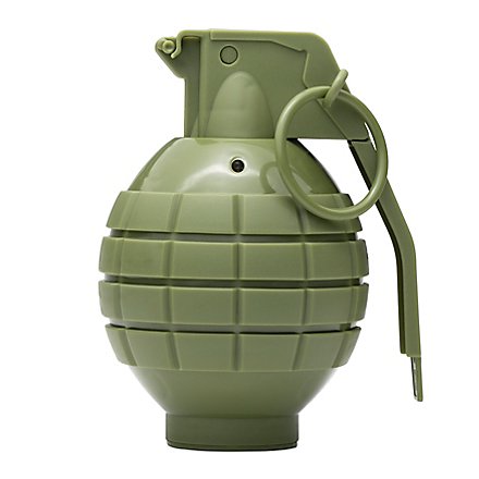 Toy hand grenade green - LARP grenade dummy