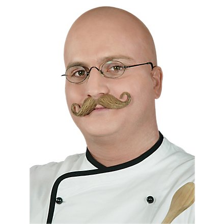 TV Kitchen Chef, Real Hair Beard, Light Brown