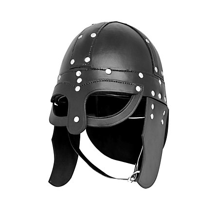 Viking Leather Helmet 