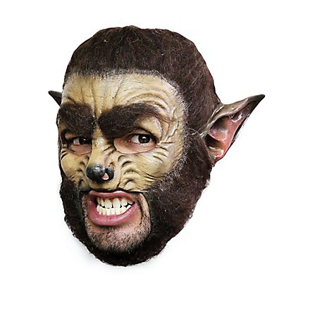 Werwolf Classic Kinnlose Maske aus Latex