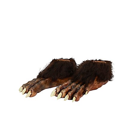 Wolf Feet made of latex