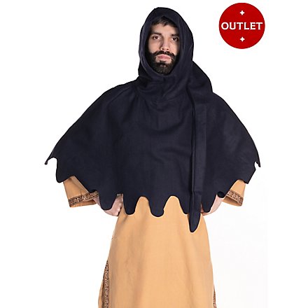 Woolen hood with tassels - Henri
