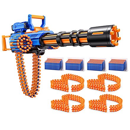 X-Shot INSANITY Rage Fire Gatling mit extra Gurt und Darts