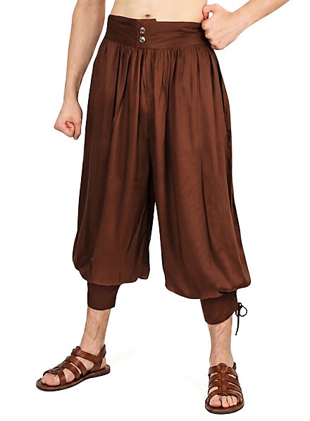 3/4 Harem Pants brown