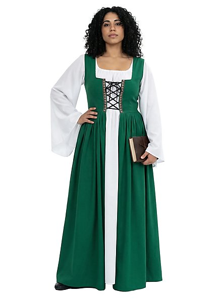 Abito medievale - Lucretia, verde