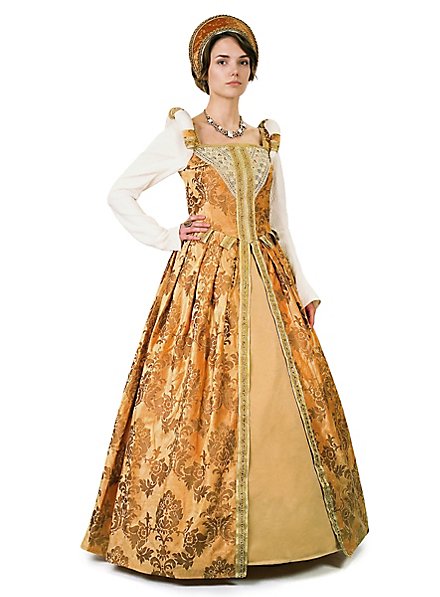 Abito rinascimentale - Tudor, ambra