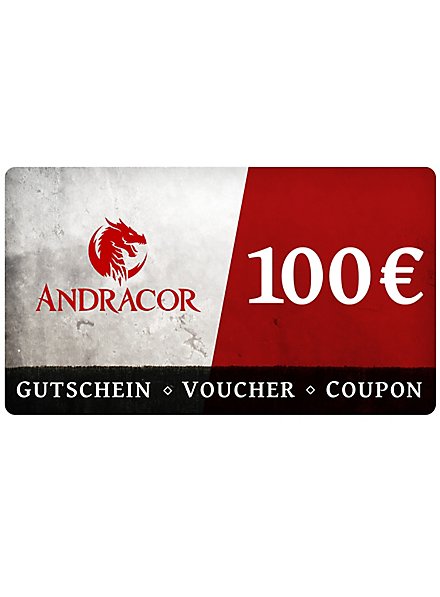 Andracor Gift Voucher 100,- €