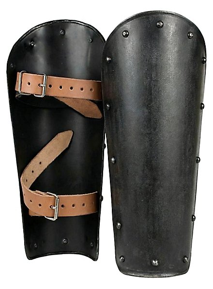 Beinschienen Dunkler Krieger