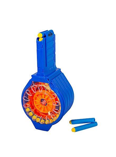 Blasterparts - Caricatore a tamburo da 30 colpi 2.0 per NERF e Dartblaster