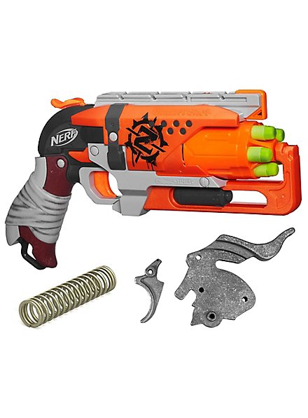 Blasterparts - Gunmetal Tuning Pack compatible with NERF - Zombie Strike Hammershot