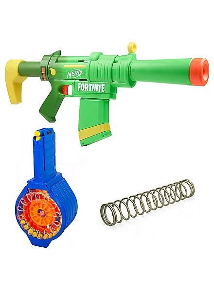 Blasterparts - Tuning-Mega-Pack kompatibel für NERF Zesty, inkl. Trommelmagazin, Tuning-Feder & Blaster