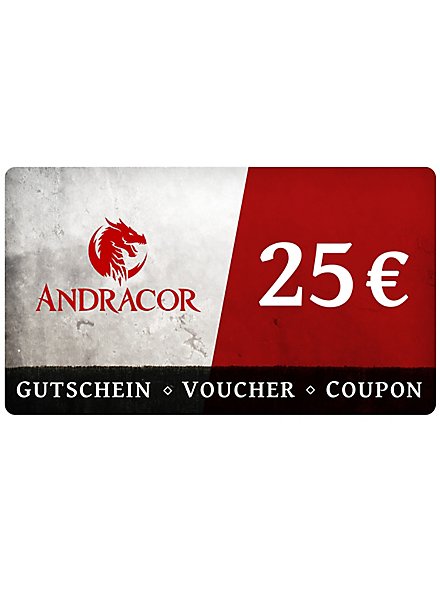 Buono regalo Andracor 25,- €