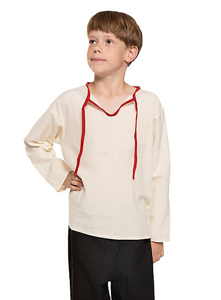 Camisa Medieval Para Niños