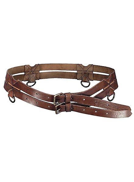 Ceinture double marron