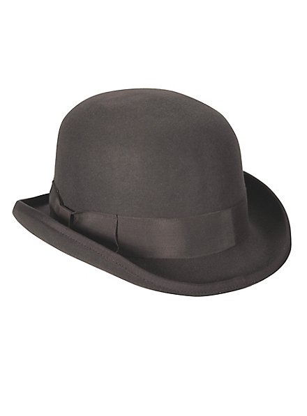 Chapeau melon gris