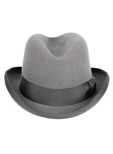 Chapeau Trilby – Gris en feutre de laine « Winston »