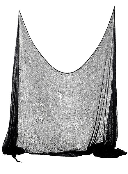 Chiffon déchiré noir
