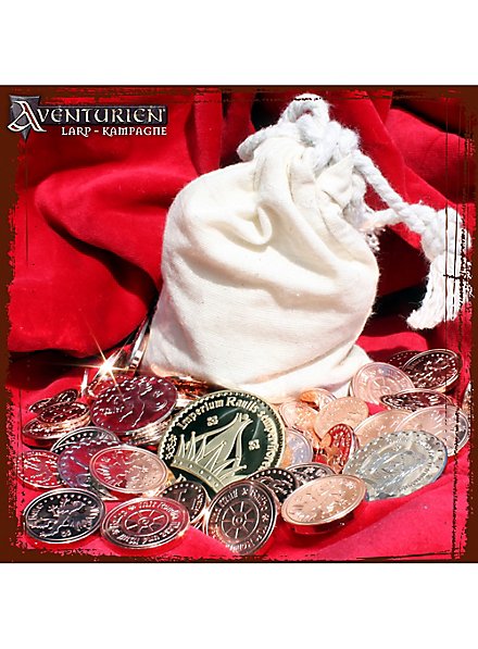 Coin-set Shafir's treasure purse