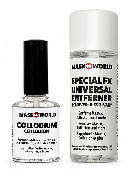 Collodium Set - Effet spécial cicatrices & dissolvant