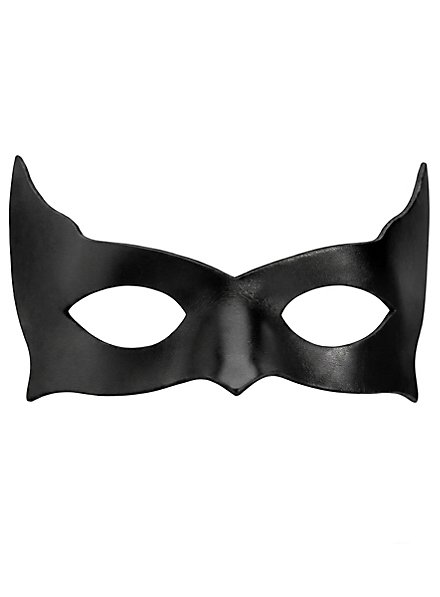 Colombina Incognito schwarz Venezianische Ledermaske