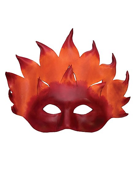 Colombina Sole maschera in pelle veneziana