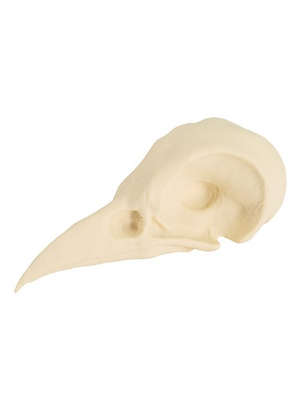 Crâne de corneille imprimé en 3D à peindre soi-même (7 cm)