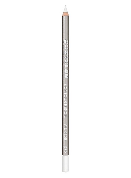 Crayon de maquillage professionnel blanc