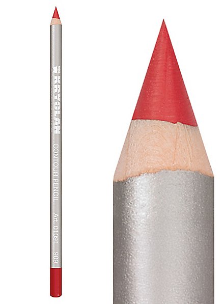 Crayon de maquillage professionnel rouge foncé