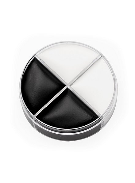 Creme Make-up schwarz-weiß 15 ml Schminkdose