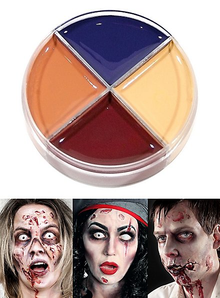 Creme Sminke Sår Makeup 4-Farver 15ml
