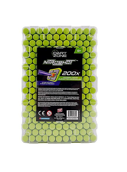 Dart Zone Nitroshot Darts 200er-Nachfüllpack