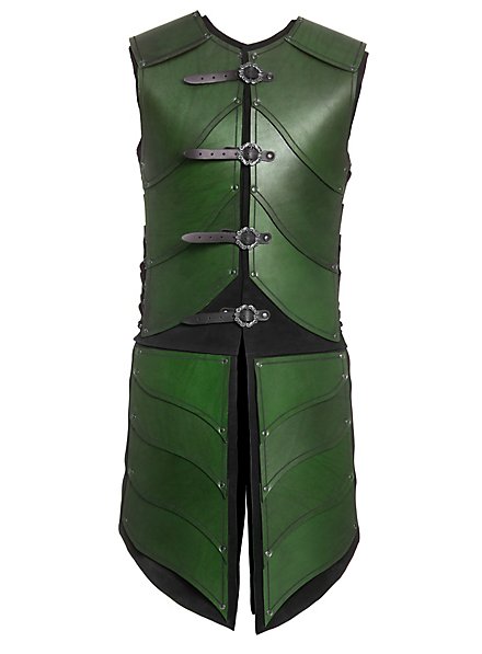 Elf Warrior Leather Armor green 