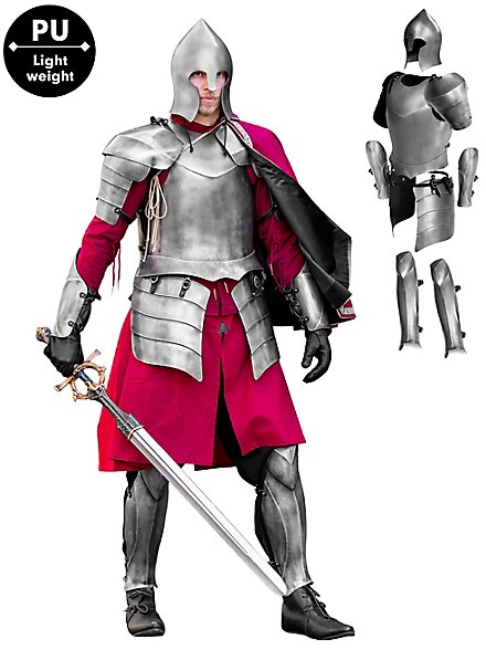 Ensemble d'armure en PU - Garde du palais