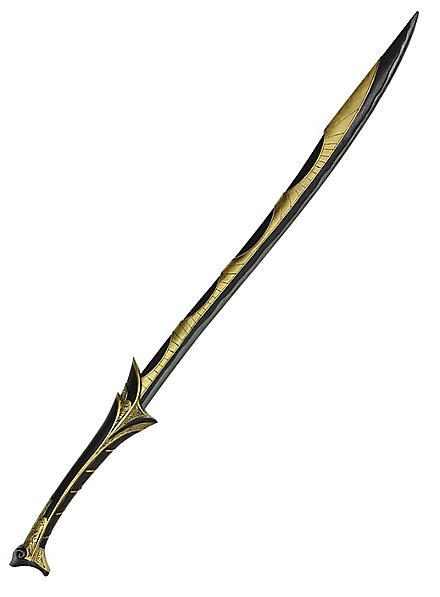 Epée Elfique - Nalandra, longue, noire, Arme de GN