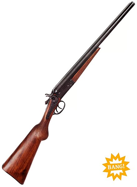 Escopeta De Doble Cañón - Wyatt Earp