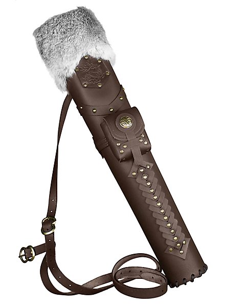 Faretra per frecce in pelle - Cernunnos