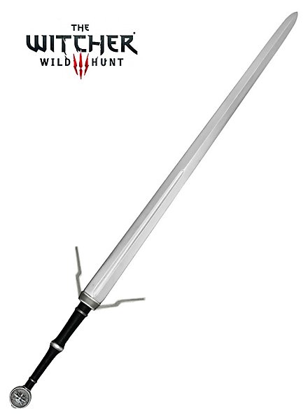 Geralt's silver sword - Wolf medaillon Larp weapon