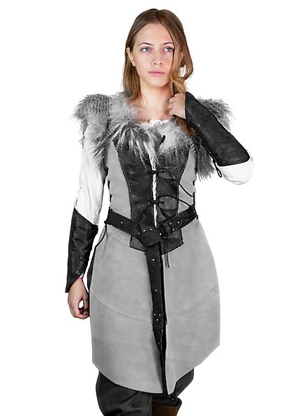 Giacca in pelle da donna - Gufo
