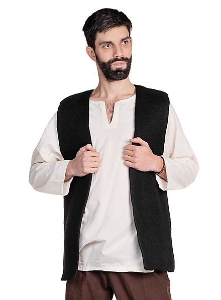 Gilet in feltro di lana - Arnulf