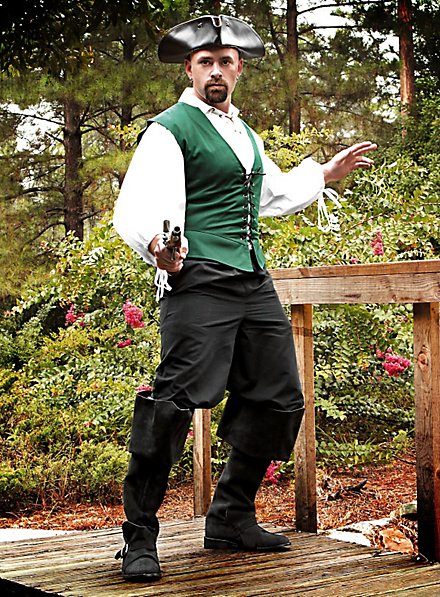 Gilet pirata verde