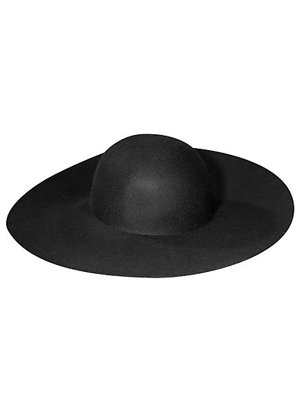Gran Sombrero Flexible Negro