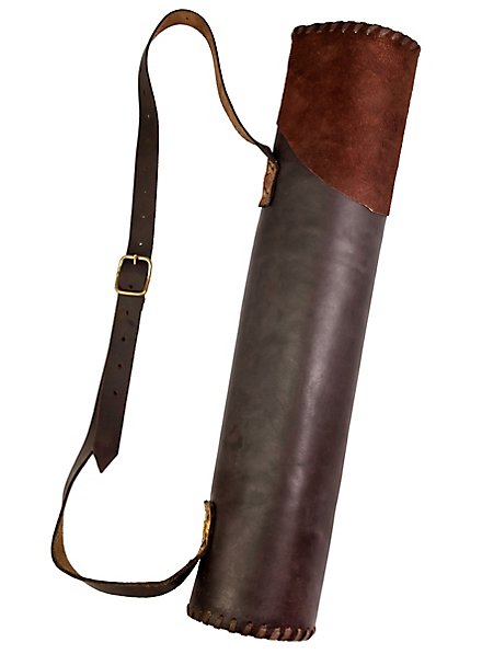 Grand carquois de tireur d'élite marron