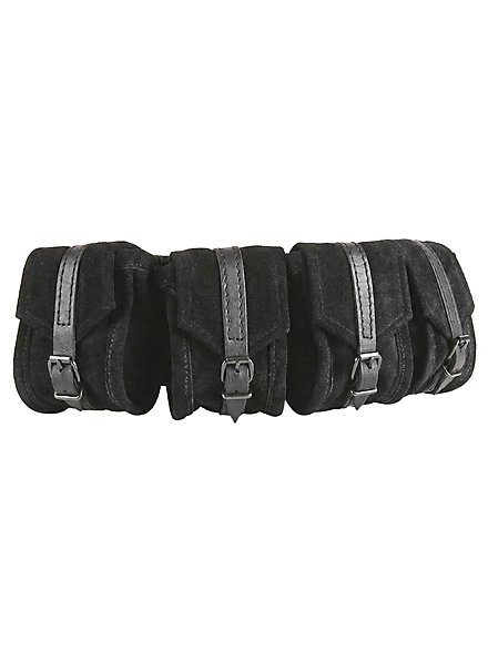 Gürteltaschenset schwarz 