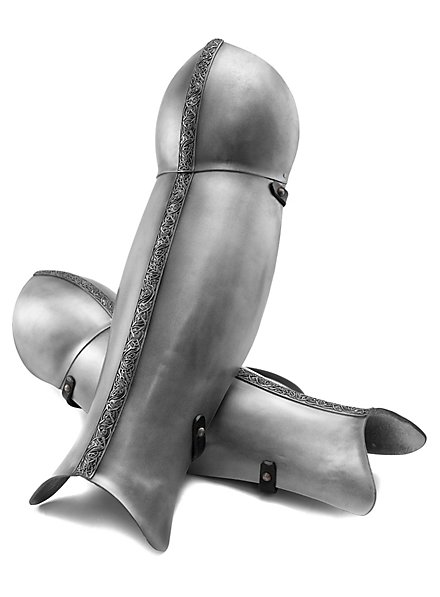 Jambieres d`armure PU - Guerrier du Nord 