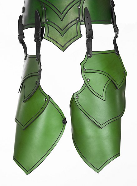 Kriegsherr Oberschenkelschienen grün