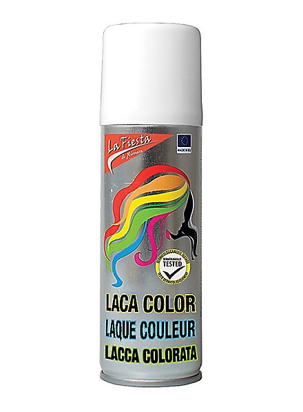 Laca Para El Pelo Blanca