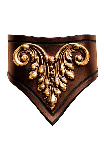Lady Leather Collar brown 