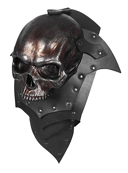 Læderskuldre - Knogleherre Metalfarver (Par)