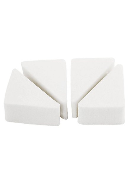 Latex Make-up Sponge 4-piece Set triangle