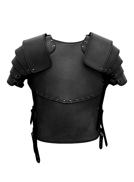 Leather Armour with shoulders - Mercenary - andracor.com